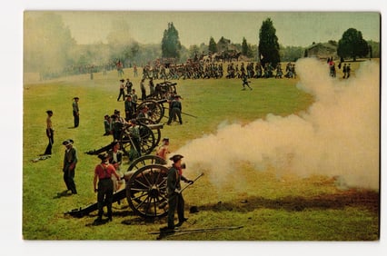 Civil War Re-enactment: Battle of First Manassas (Bull Run), Manassas National Battlefield Park, Va.