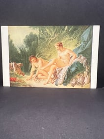 Diane Sortant du Bain, François Boucher, Musée du Louvre reproduction postcard, Paris