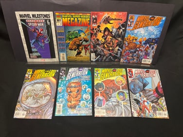 Lot of Approx. 8 Marvel & Top Cow Comics incl. Lost Generation, Magdalena, Spider-Man Milestones