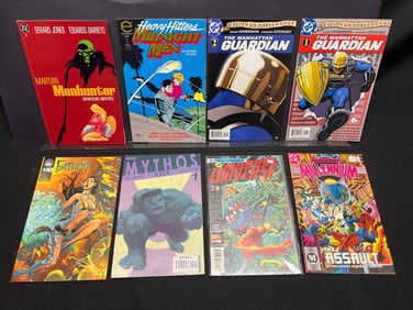 Lot of Assorted Comic Books as Shown, featuring DC's Martian Manhunter & Marvel's Mythos: Hulk