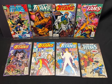 Lot of Assorted The New Titans DC Comic Books, featuring issues from the 90s and an Annual