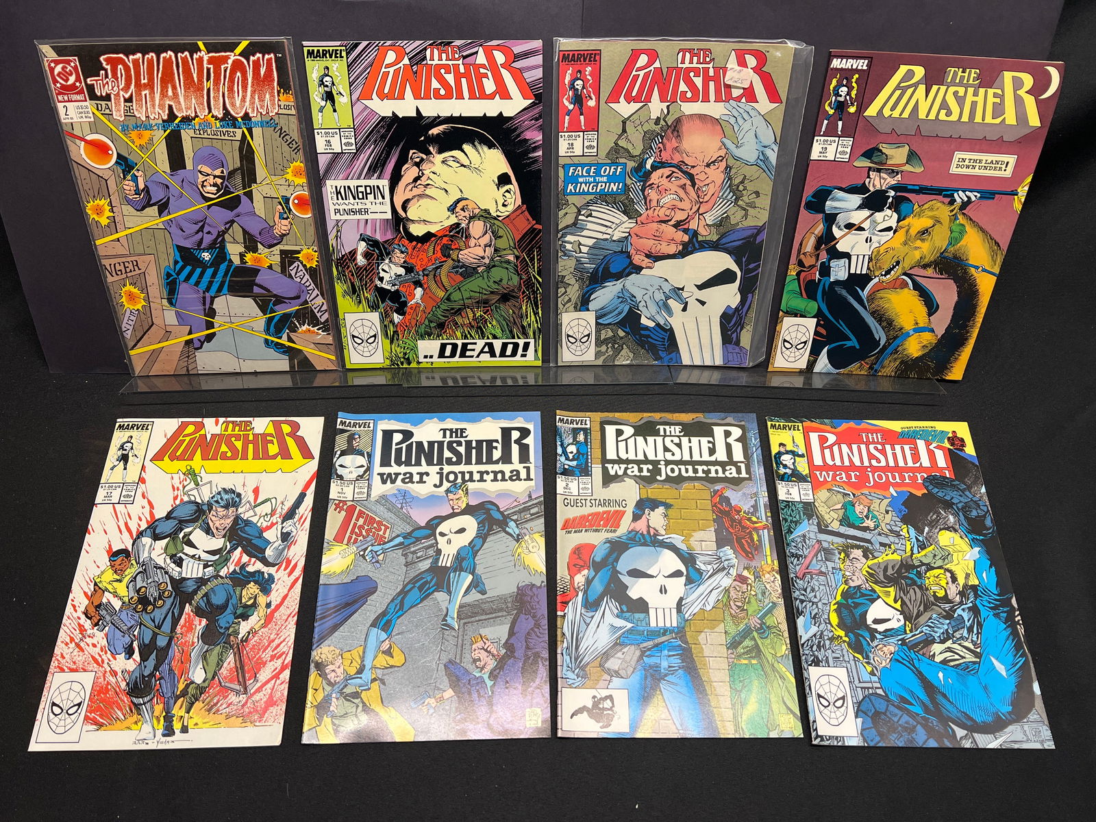 Lot of Assorted Comic Books as Shown, featuring The Punisher, Punisher War Journal & The Phantom (1 of 1)