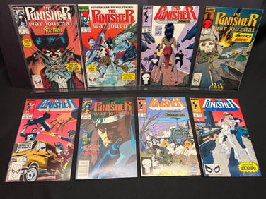 Lot of Assorted Marvel Comic Books, featuring The Punisher War Journal & Wolverine guest issues