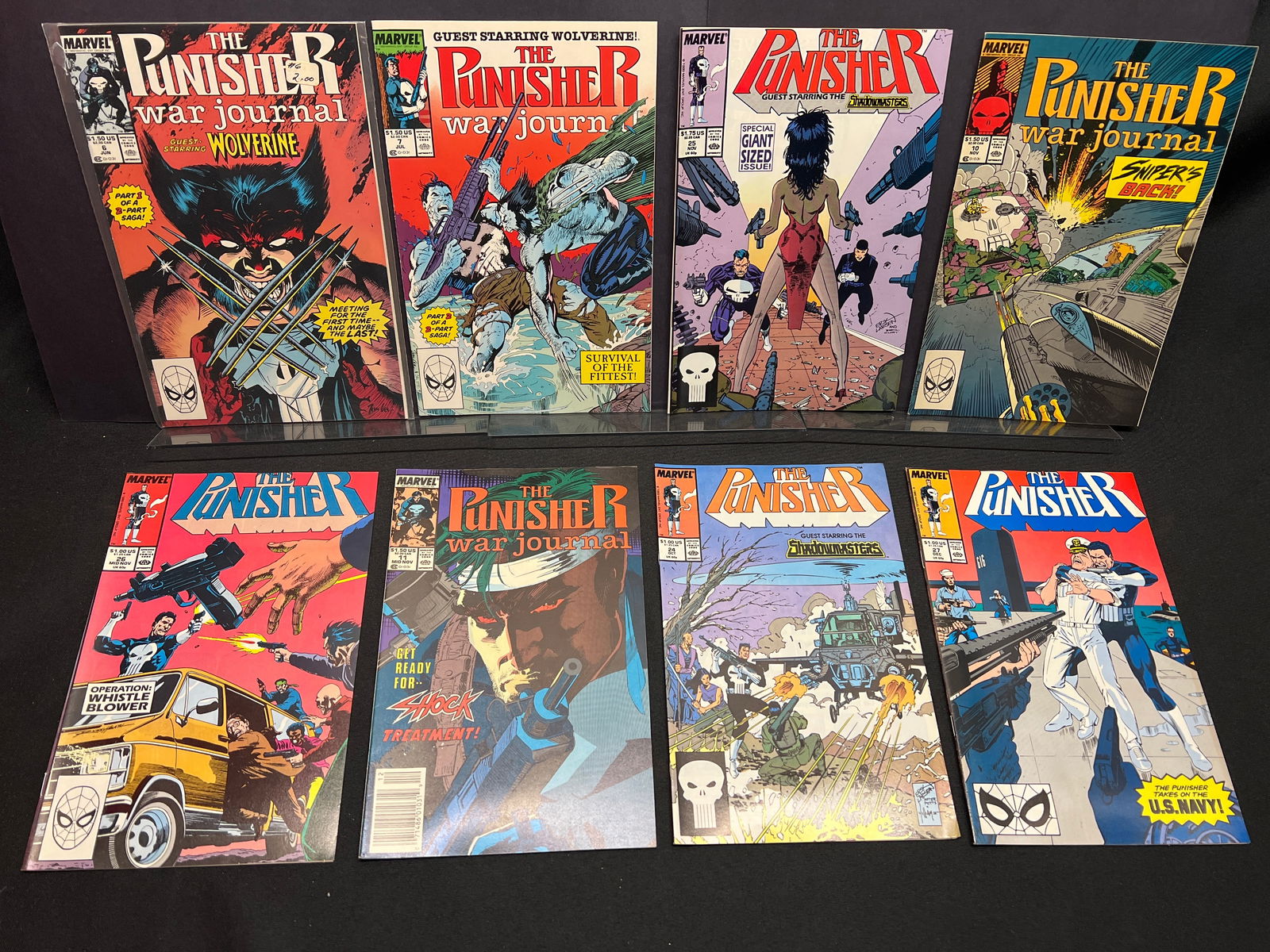 Lot of Assorted Marvel Comic Books, featuring The Punisher War Journal & Wolverine guest issues (1 of 1)
