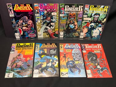 Lot of Assorted Marvel Comic Books, featuring The Punisher and The Punisher War Journal issues