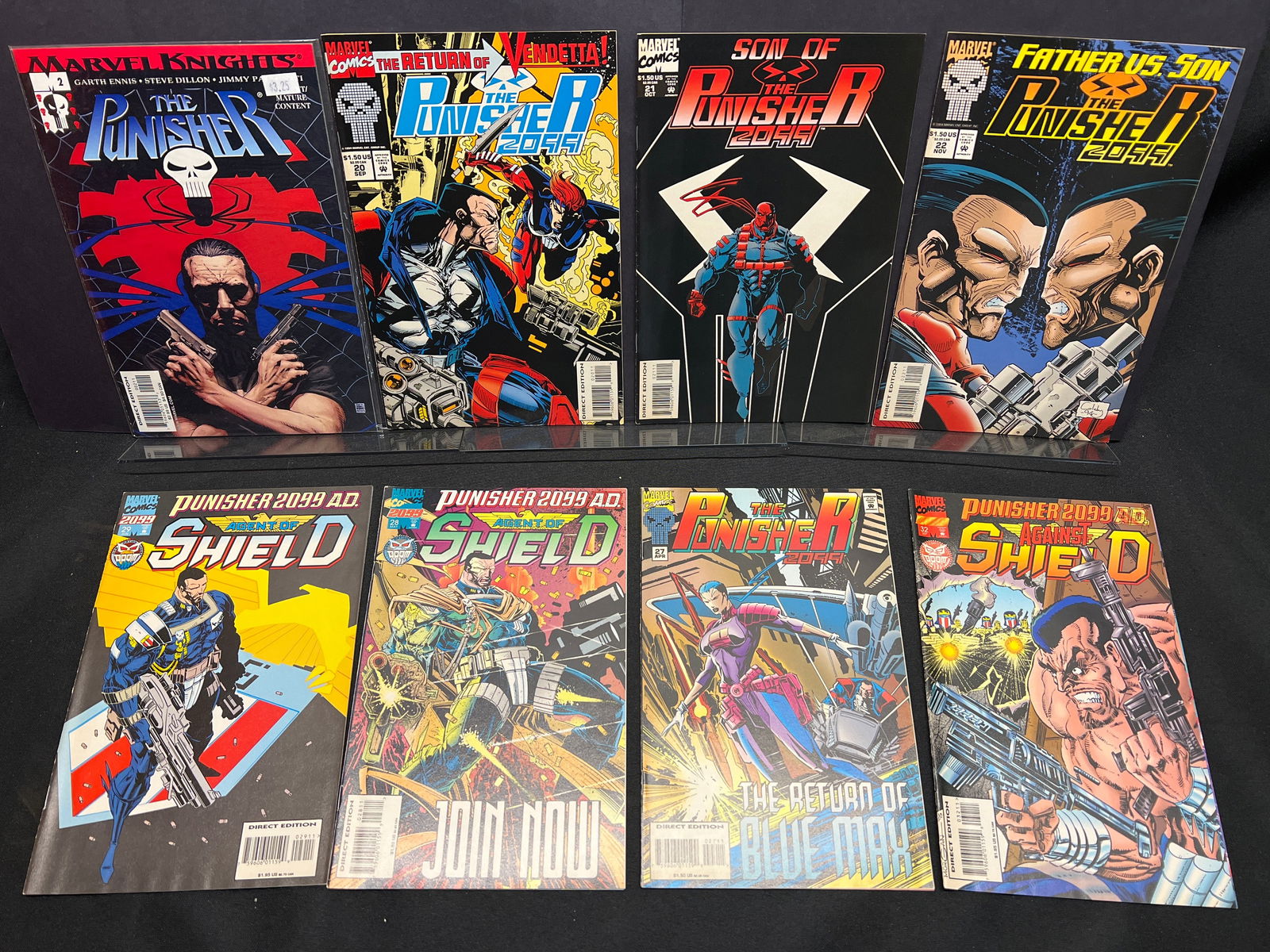 Lot of Assorted Marvel Punisher Comic Books, including Marvel Knights & Punisher 2099 series (1 of 1)