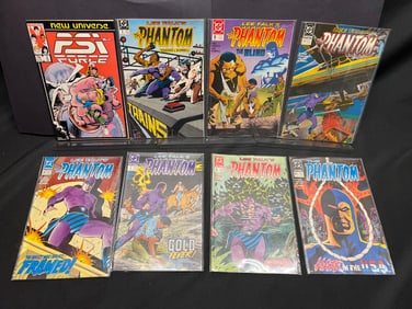 Lot of Assorted Comic Books as Shown, featuring DC's The Phantom and Marvel's Psi-Force