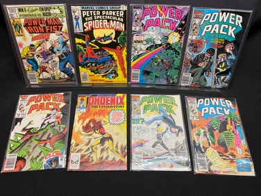 Lot of Assorted Marvel Comic Books, feat. Power Pack, Spider-Man, Phoenix The Untold Story #1