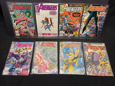 Lot of Assorted Marvel Avengers Comic Books as Shown, featuring Spider-Man guest appearances