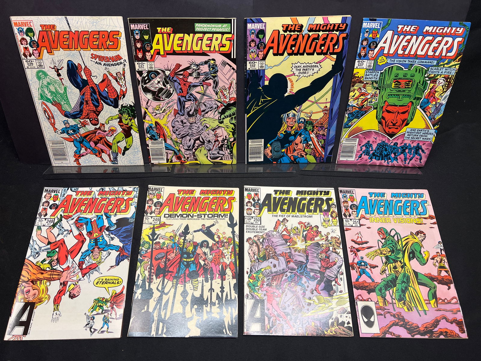 Lot of Marvel's The Avengers & The Mighty Avengers Comic Books, featuring Spider-Man & Eternals (1 of 1)