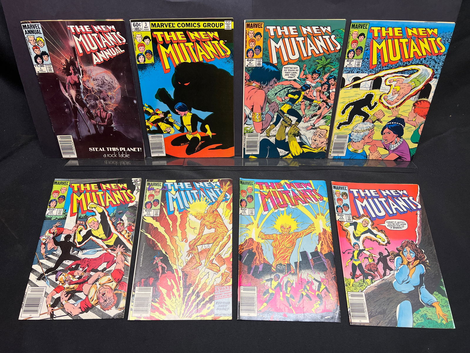 Lot of Assorted Marvel Comic Books, featuring early The New Mutants issues and Annual #1 (1984) (1 of 1)