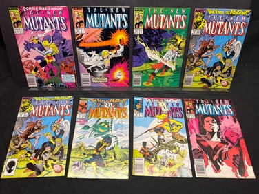 Lot of Assorted Marvel Comic Books, featuring The New Mutants issues including "Fall of the Mutants"
