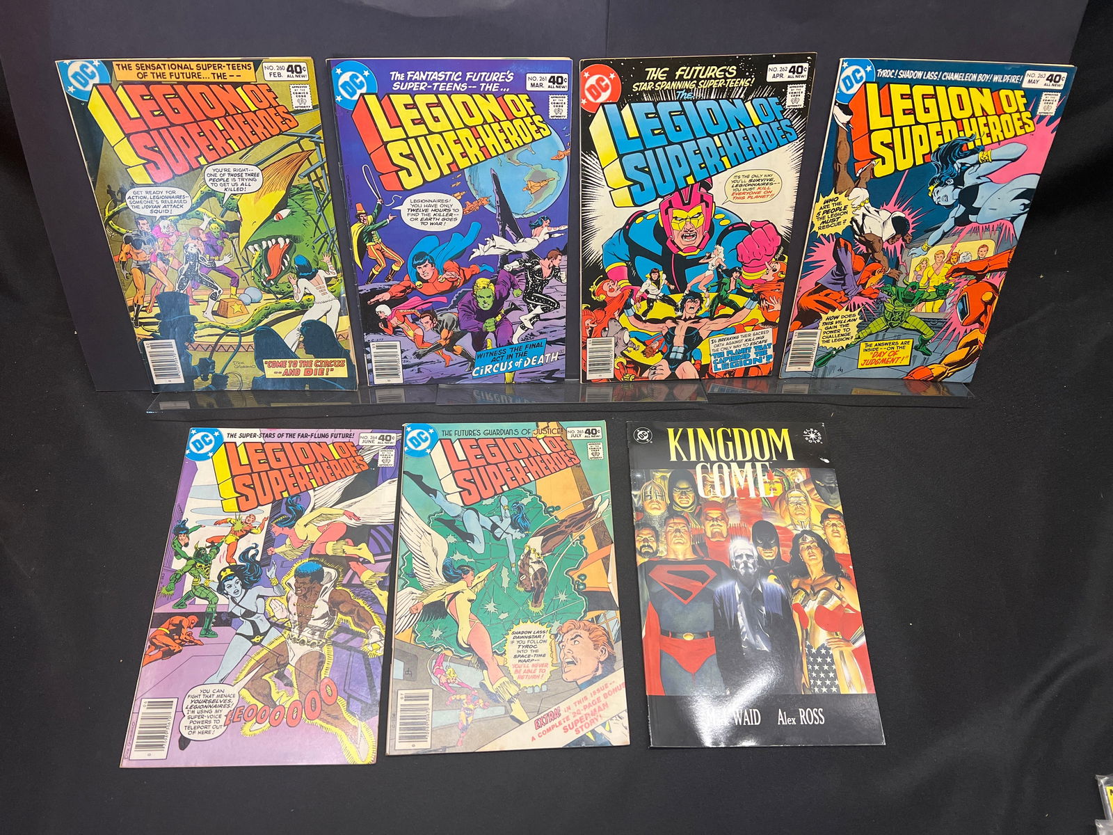 Lot of Assorted DC Comic Books as Shown, featuring Legion of Super-Heroes and Kingdom Come (1 of 1)