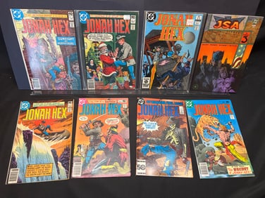 Lot of Assorted DC Comic Books, featuring multiple Jonah Hex issues including #92 and JSA #3