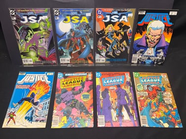 Lot of Assorted Comic Books as Shown, featuring JSA 'Darkness Falls' & Justice League of America