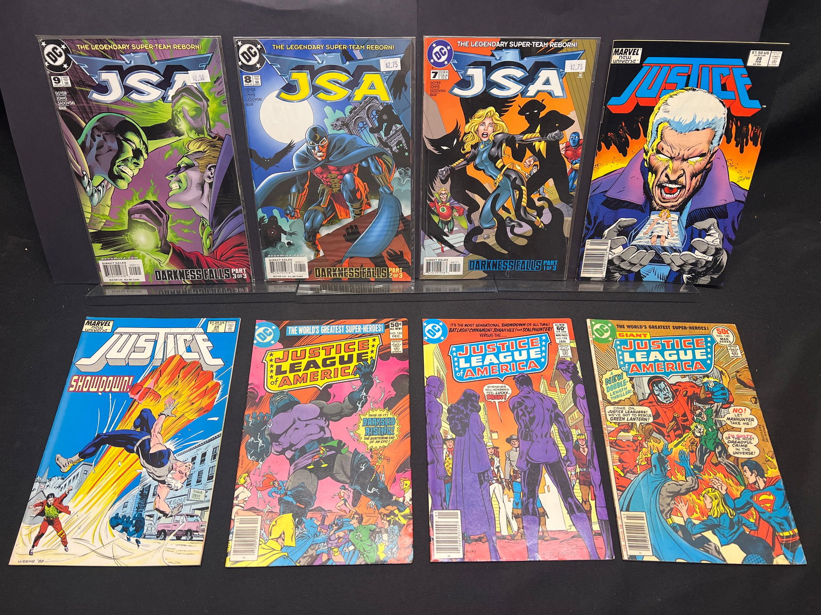 Lot of Assorted Comic Books as Shown, featuring JSA 'Darkness Falls' & Justice League of America (1 of 1)