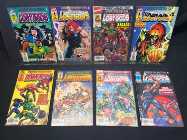 Lot of Marvel Comic Books: Journey Into Mystery Featuring The Lost Gods, Various 1990s Issues