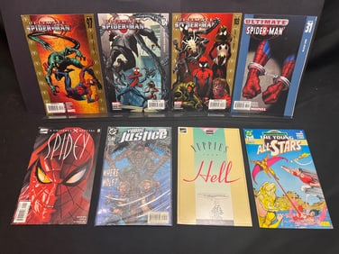 Lot of Assorted Comic Books as Shown, featuring Ultimate Spider-Man and Marvel Universe X Spidey