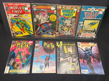 Lot of Assorted DC Comic Books as Shown, featuring World's Finest, The Weird, Wasteland & Wetworks