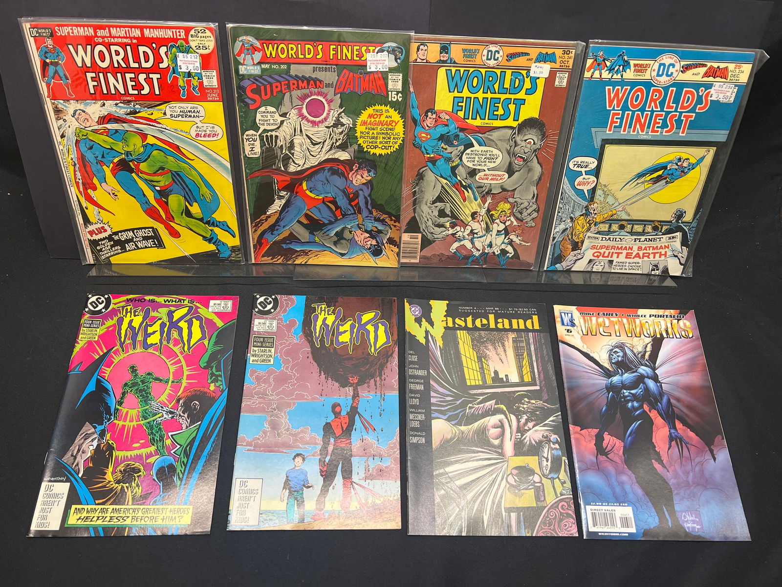 Lot of Assorted DC Comic Books as Shown, featuring World's Finest, The Weird, Wasteland & Wetworks (1 of 1)