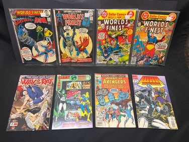 Lot of Assorted Comic Books, featuring DC World's Finest, Marvel What If & War Machine issues