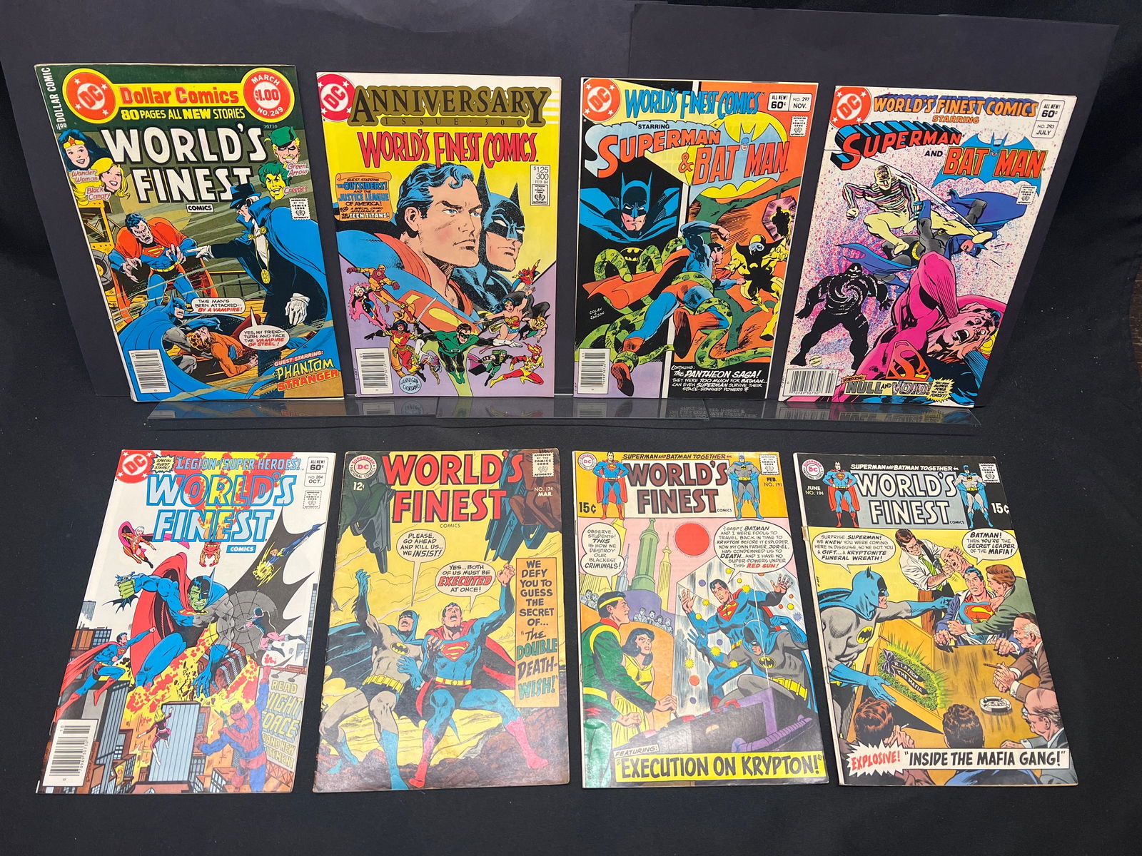 Lot of DC World's Finest Comic Books as Shown, featuring Superman & Batman, incl. #300 Anniv. (1 of 1)