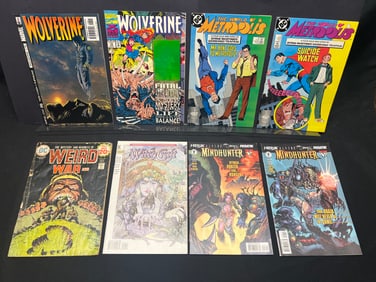 Lot of Assorted Comic Books, featuring Marvel's Wolverine, DC's Metropolis & Dark Horse issues