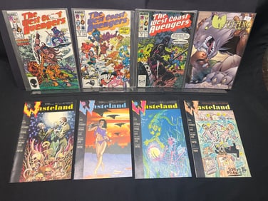 Lot of Assorted Comic Books, featuring Marvel's West Coast Avengers, DC's Wasteland & Wu-Tang
