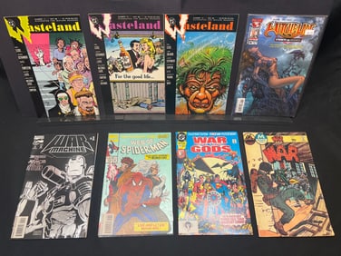 Lot of Assorted Comic Books, featuring DC Wasteland, Marvel War Machine #1 & Web of Spider-Man #113