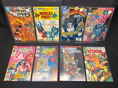 Lot of Assorted Comic Books, featuring Wonder Woman, Wolverine, World's Finest, Spider-Man