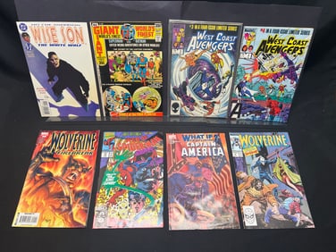 Lot of Assorted Marvel & DC Comic Books, feat. West Coast Avengers, Wolverine, Spider-Man