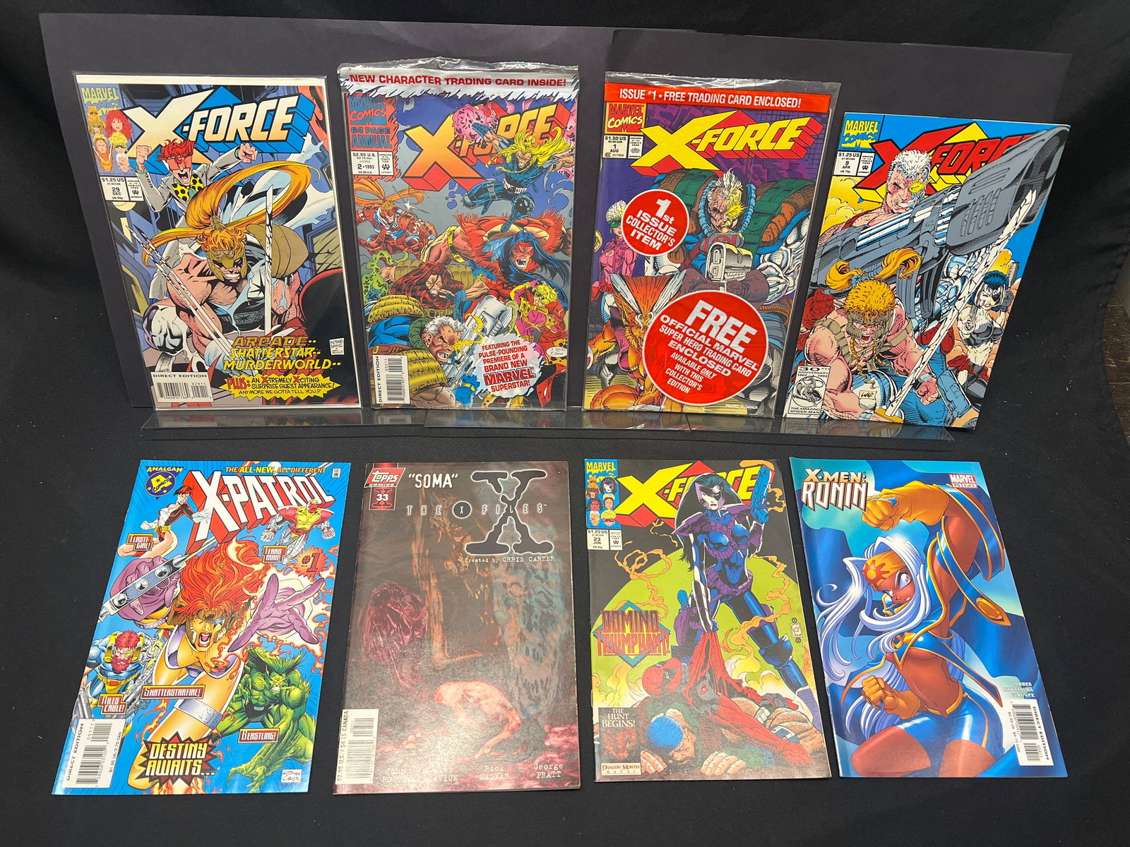 Lot of Assorted X-Men Universe Comic Books as Shown, featuring X-Force #1 and Amalgam's X-Patrol (1 of 1)