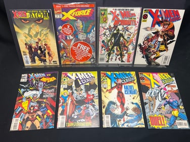 Lot of Assorted Marvel X-Men Universe Comic Books, featuring X-Force #1 & X-Men Classic issues