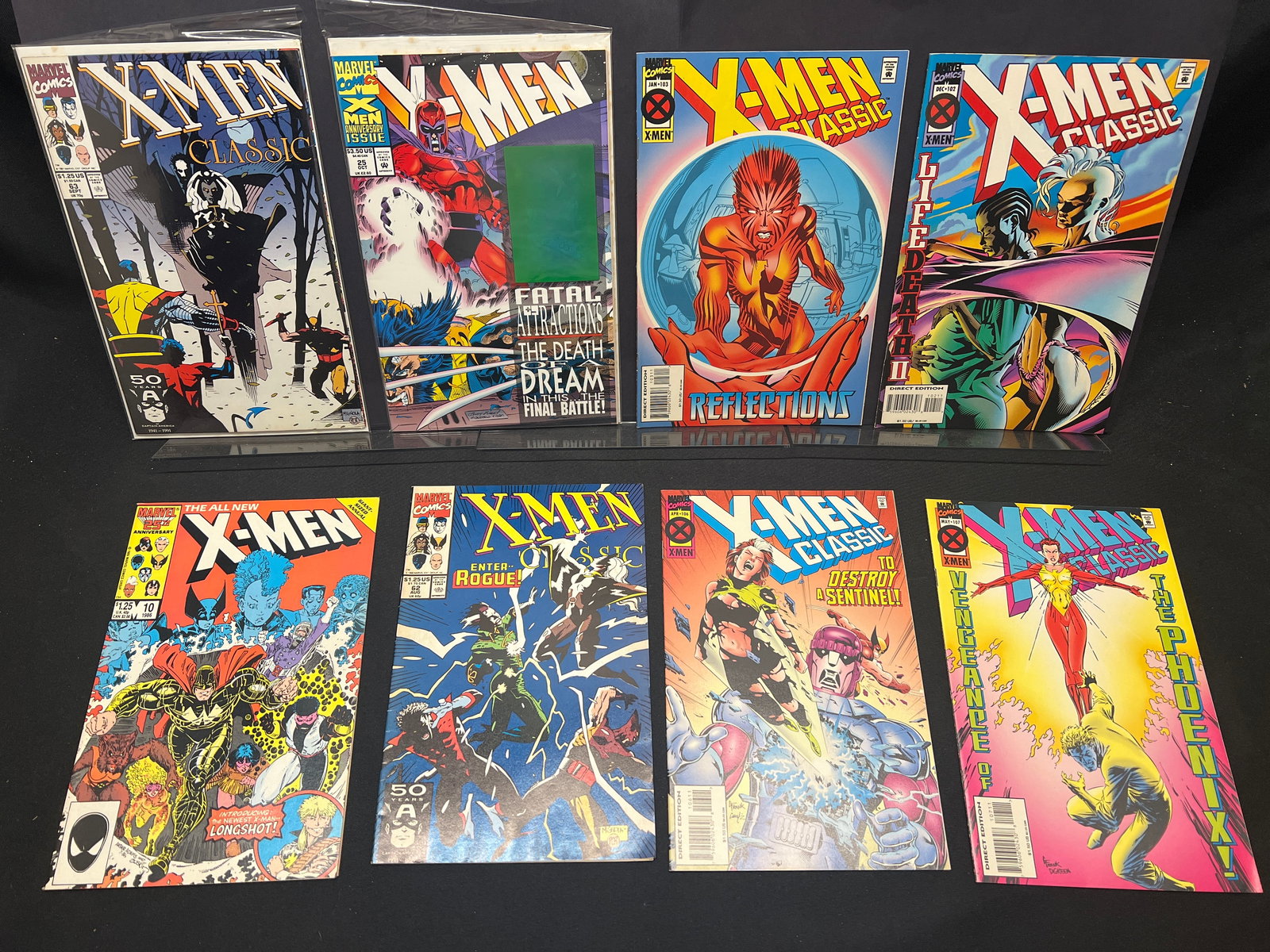 Lot of Assorted X-Men and X-Men Classic Comic Books, featuring Anniversary & Key Character Issues. (1 of 1)
