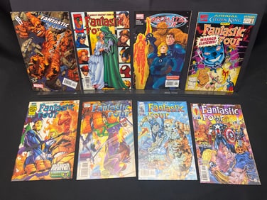 Lot of Assorted Marvel Fantastic Four Comic Books, including Ultimate, Annual, and main series