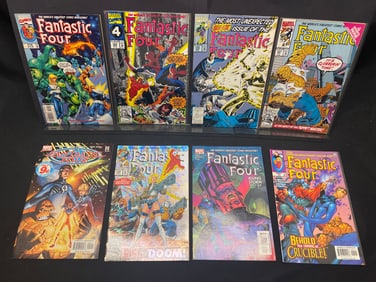 Lot of Assorted Fantastic Four Marvel Comic Books, featuring key 90s issues and modern runs