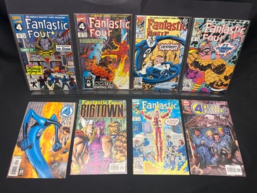 Lot of Assorted Fantastic Four Comic Books, featuring issues from the 300s and later series.