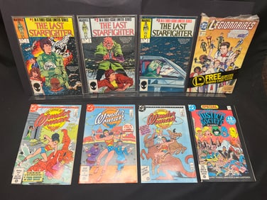 Lot of Assorted Comic Books, featuring The Last Starfighter & Legend of Wonder Woman mini-series