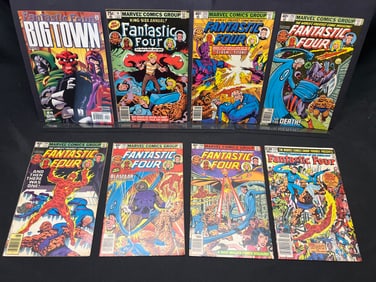 Lot of Assorted Fantastic Four Comic Books, incl. Annual #14, #236 Anniversary, Big Town #4