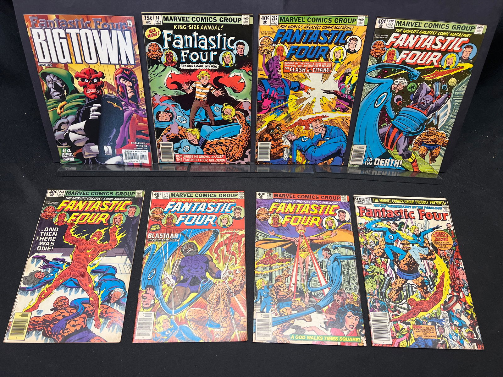 Lot of Assorted Fantastic Four Comic Books, incl. Annual #14, #236 Anniversary, Big Town #4 (1 of 1)