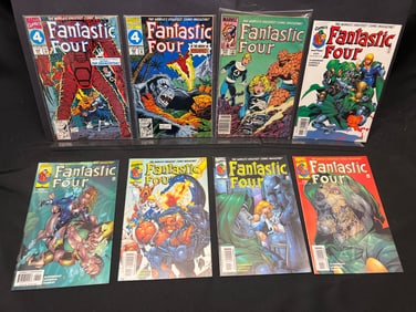 Lot of Assorted Marvel Fantastic Four Comic Books, featuring various 1990s and later era issues