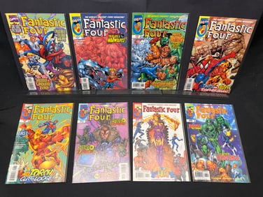 Lot of Marvel Fantastic Four Comic Books, Vol. 3 Issues #6-13 by Claremont, Larroca & Thibert