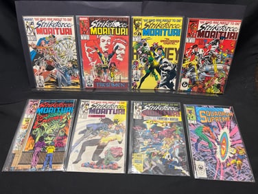 Lot of Assorted Marvel Comic Books, featuring Strikeforce: Morituri and Squadron Supreme issues