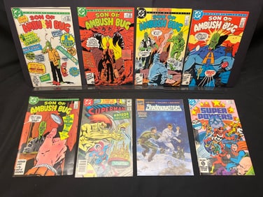 Lot of Assorted Comic Books, feat. Son of Ambush Bug #1-4 & 6, Superman, Shadowmasters #1