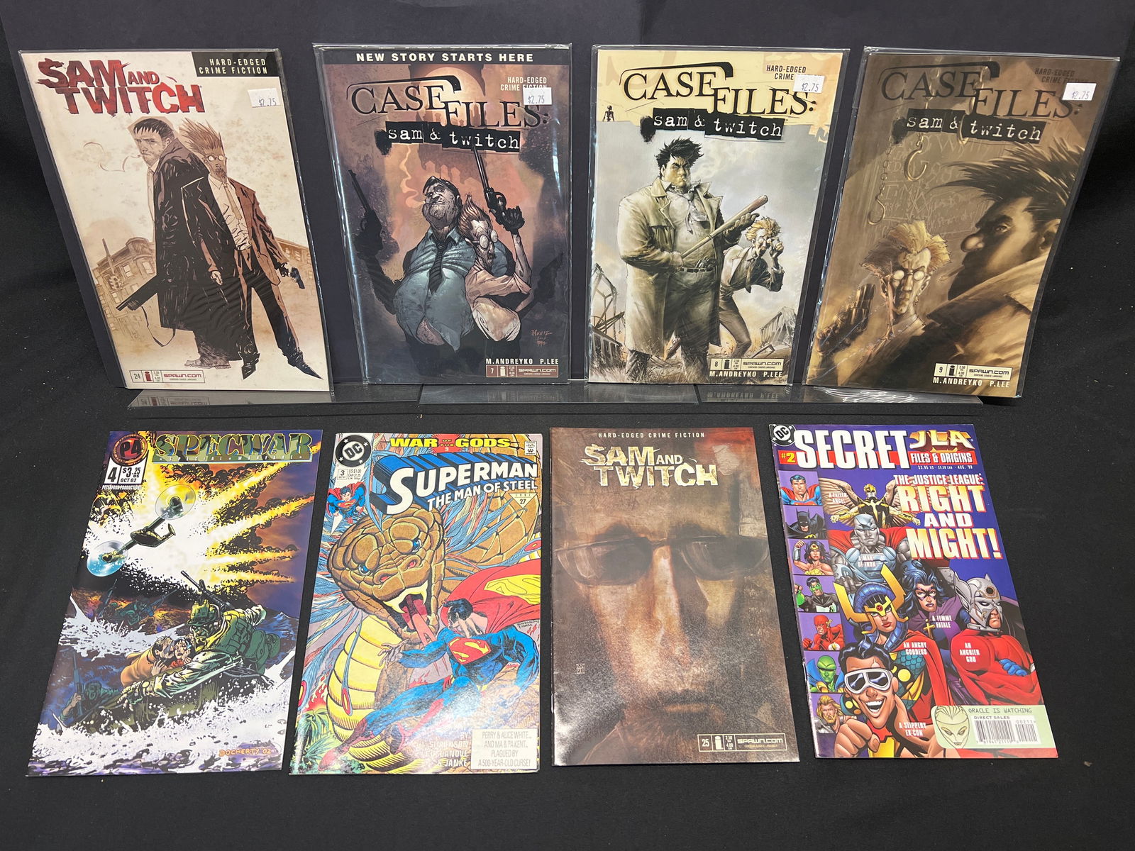Lot of Assorted Comic Books, featuring Image's Sam and Twitch and DC's Superman & JLA issues (1 of 1)