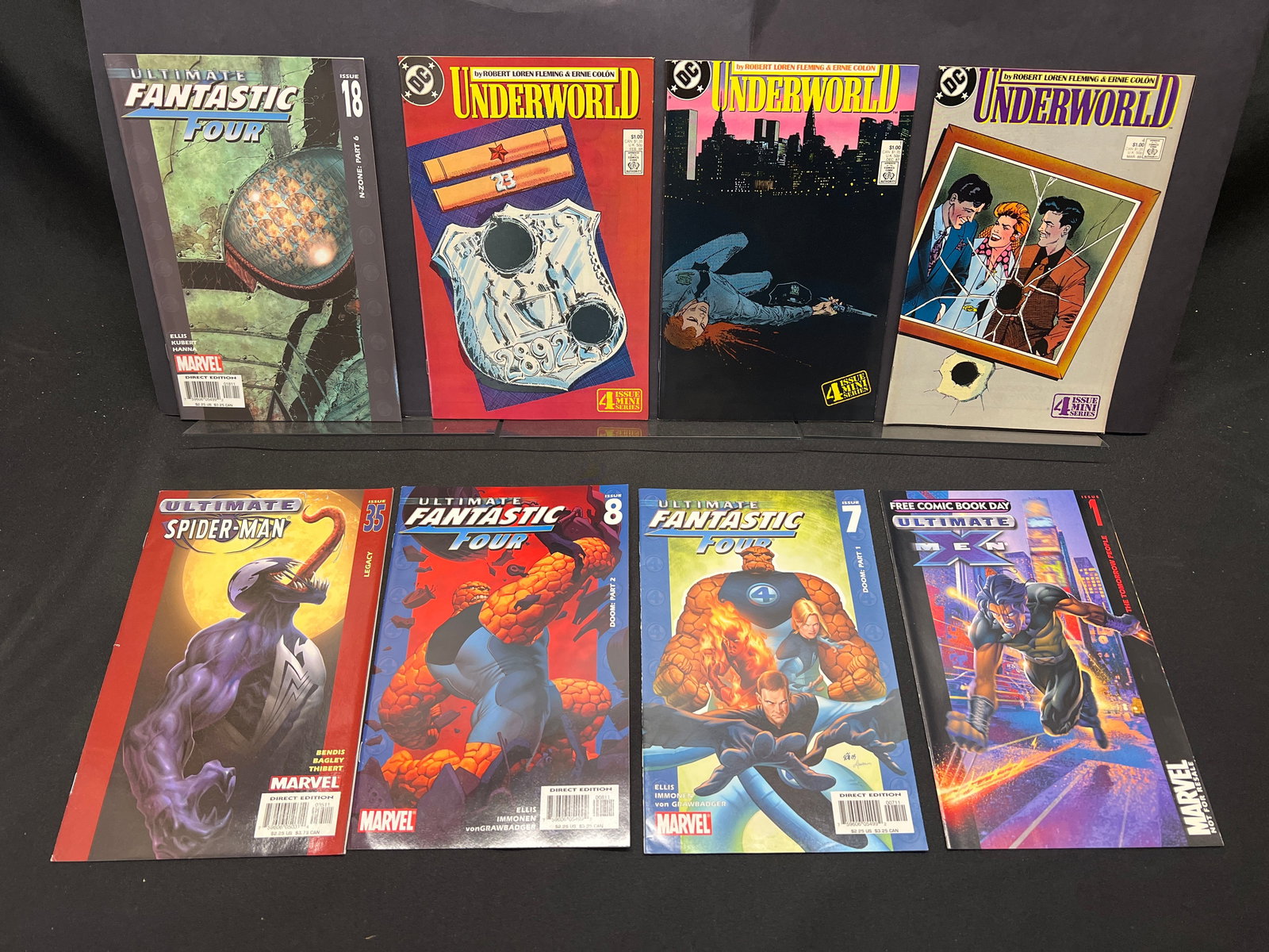 Lot of Assorted Comic Books as Shown, featuring Marvel's Ultimate line and DC's Underworld (1 of 1)