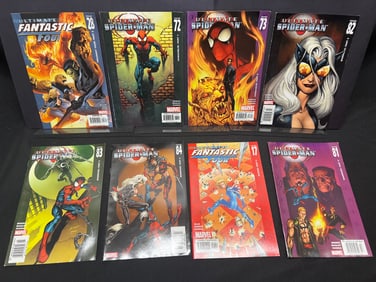 Lot of Marvel Ultimate Spider-Man & Fantastic Four Comic Books, Warriors & Hobgoblin story arcs