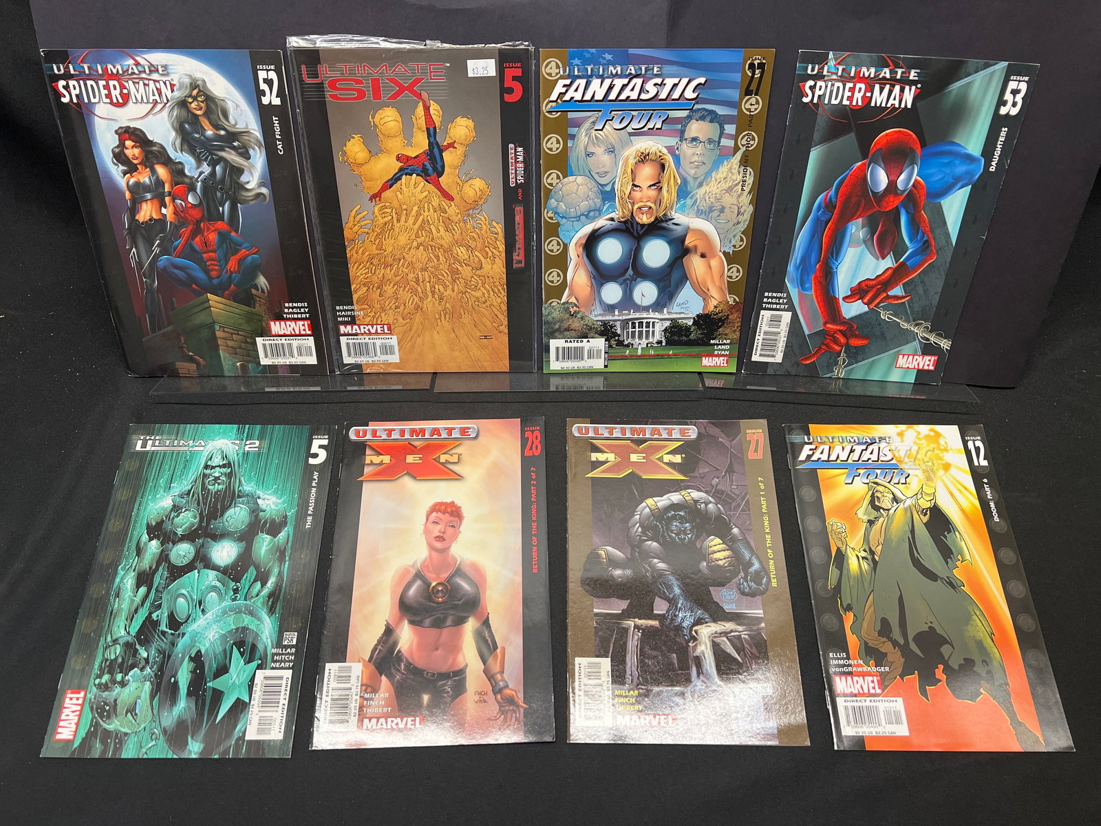Lot of Assorted Marvel Ultimate Comic Books as Shown, featuring Spider-Man, X-Men & Fantastic Four (1 of 1)