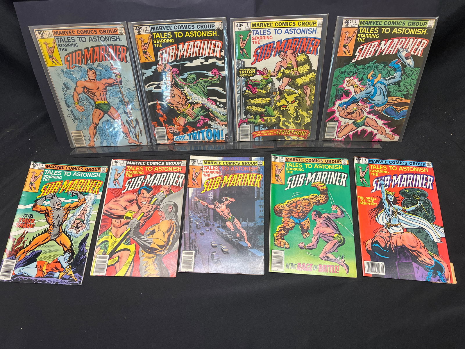 Lot of Tales to Astonish Starring The Sub-Mariner Marvel Comic Books, 1979-1980 Reprint Series (1 of 1)