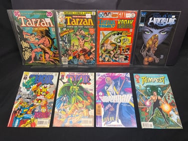 Lot of Assorted Comic Books, featuring Thor, Tarzan, The Authority, Tempest & Witchblade issues